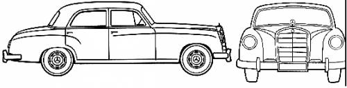Mercedes-Benz 219 (1957)