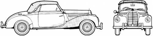 Mercedes-Benz 220 Cabriolet A (1952)