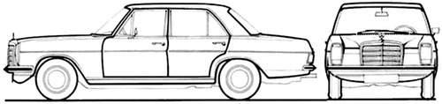 Mercedes-Benz 220D (1968)