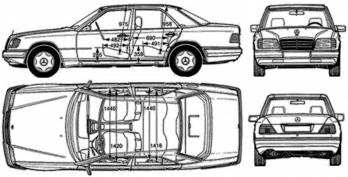 Mercedes-Benz 280E W124 (1986)