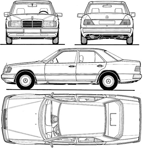 Mercedes-Benz 300 E (1990)