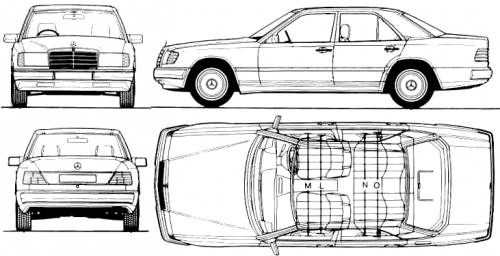Mercedes-Benz 300E W124 (1986)