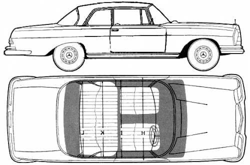 Mercedes-Benz 300SE Coupe (1962)