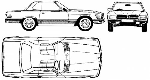 Mercedes-Benz 350SL (1971)