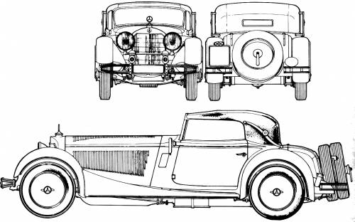 Mercedes-Benz 500S Cabriolet (1928)