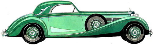 Mercedes-Benz 540K Cabriolet A (1938)