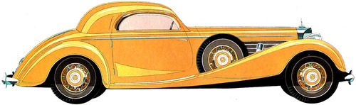 Mercedes-Benz 540K Sport Coupe (1938)