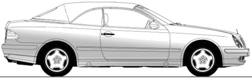 Mercedes-Benz CLK-Class Cabriolet A208