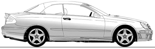 Mercedes-Benz CLK-Class Cabriolet A209