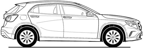 Mercedes-Benz GLA (2015)