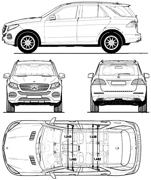 Mercedes-Benz GLE SUV (2015)