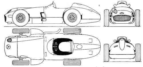 Mercedes-Benz W196 F1 GP (1954)