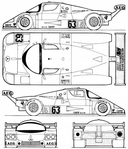 Mercedes-Sauber C9 Le Mans (1989)