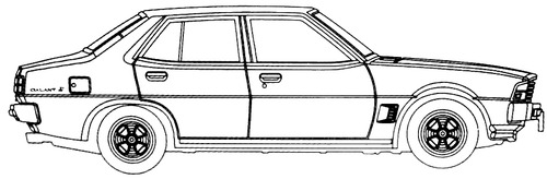 Mitsubishi Galant Sigma (1978)