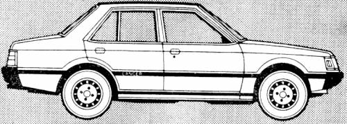 Mitsubishi Lancer 1600 GSR (1980)