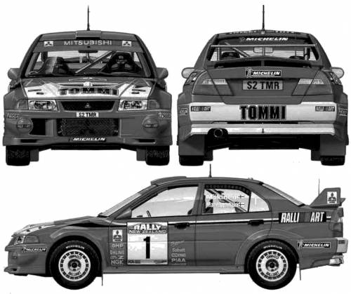 Mitsubishi Lancer Evolution VI WRC