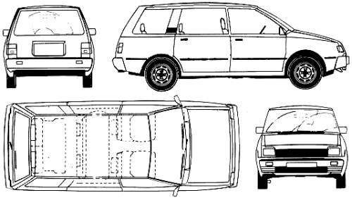 Mitsubishi Space Wagon (1984)