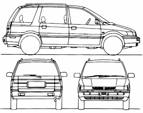 Mitsubishi Space Wagon (1991)