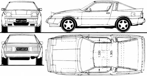 Mitsubishi Starion (1988)