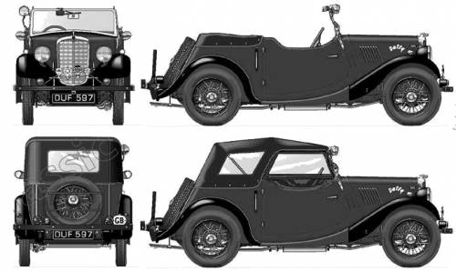 Morris 8 Tourer 2 Seater (1935)