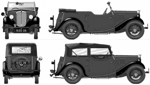 Morris 8 Tourer 4 Seater (1935)