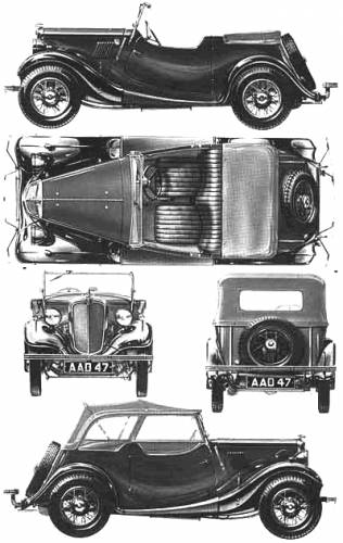 Morris Eight Series 1 Tourer (1935)