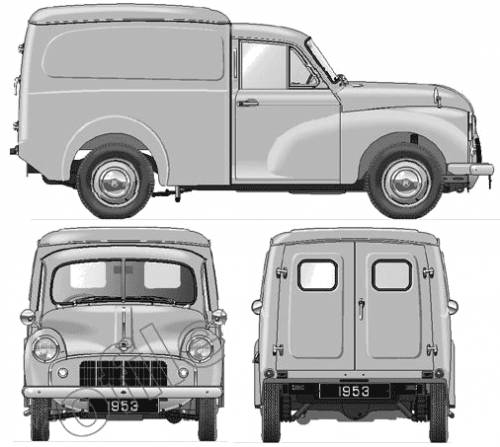 Morris Minor Van 5cwt S2 (1953)