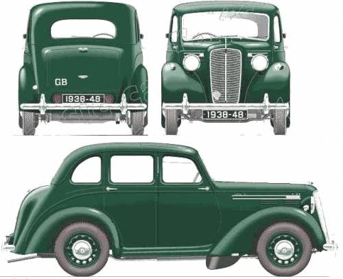 Morris Ten Series M 4-Door Saloon (1946)