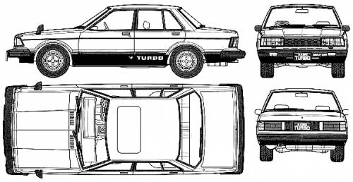 Nissan Bluebird 180B SSS-S Turbo (1981)