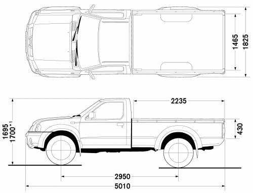 Nissan Frontier Long Bed (2007)