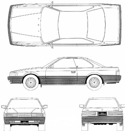 Nissan Leopard F31 (1986)