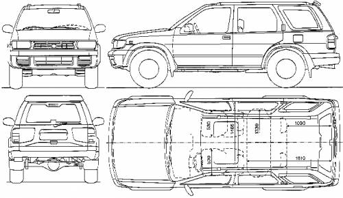 Nissan Pathfinder SE (1995)