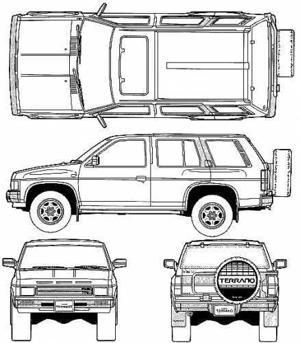 Nissan Pathfinder Terrano R3M (1991)