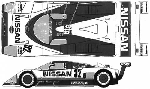 Nissan R88C LM (1988)