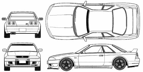 Nissan Skyline GT-R R33 V-Spec II Nismo