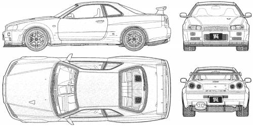 Nissan Skyline GT-R R34 V-Spec II