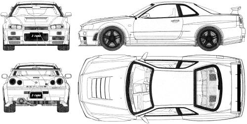 Nissan Skyline GT-R R34 Z-tune