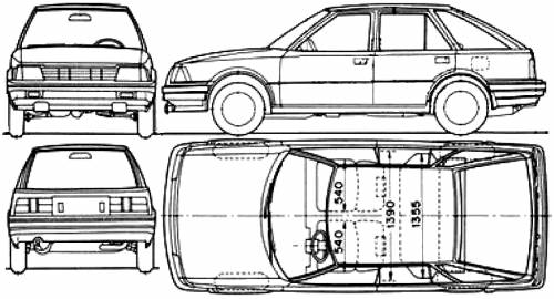 Nissan Stanza 5-Door (1985)