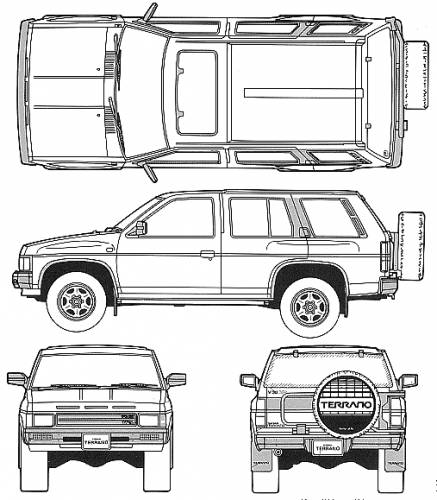 Nissan Terrano - Pathfinder R3M (1991)