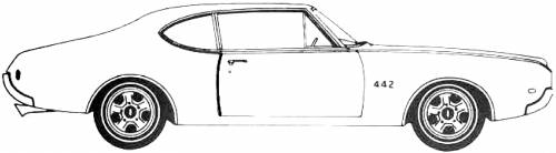 Oldsmobile 442 2-Door Hardtop (1969)