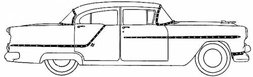 Oldsmobile 88 4-Door Sedan (1954)