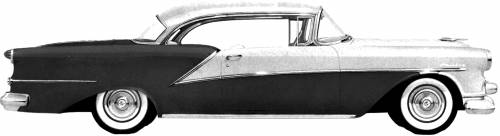 Oldsmobile 98 2-Door Holiday Coupe (1954)