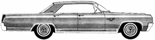 Oldsmobile 98 Holiday 4-Door Hardtop (1963)