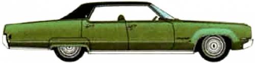 Oldsmobile 98 Luxury Hardtop Sedan (1970)