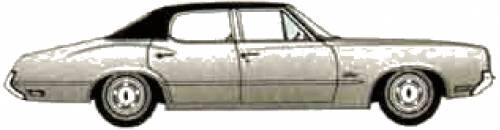Oldsmobile Cutlass Town Sedan (1970)