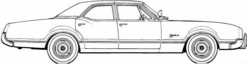 Oldsmobile Delta 88 4-Door Sedan (1967)