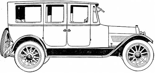Oldsmobile Eight Model 45B Sedan (1920)