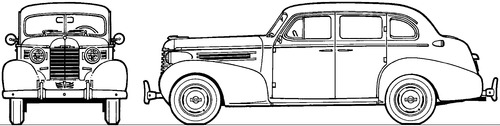 Oldsmobile F37 4-Door Touring Sedan (1937)