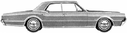 Oldsmobile F-85 Deluxe 4-Door Sedan (1966)