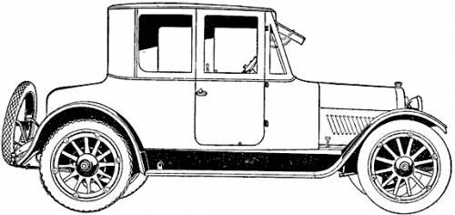 Oldsmobile Six Model 37B Coupe (1920)